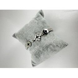 Gümüş Yıldızlı Bileklik